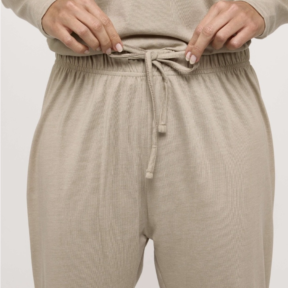 Women's Cozy Loungewear Set - Beige, Green, Black 018 - Picture 5 of 6
